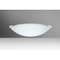 Besa Lighting Sonya 17 Ceiling, Satin Frost, White Clips, 2x100W Halogen 841825-WH - alternate 1